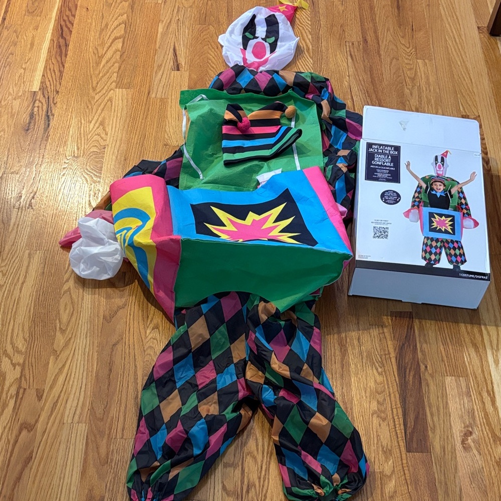 Jack In The Box Child Costume